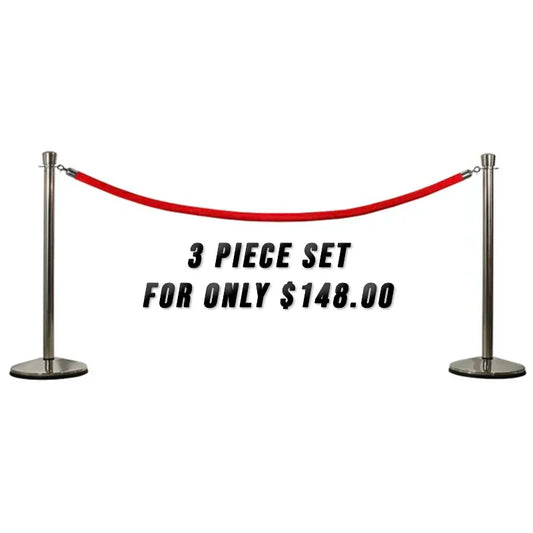 Quick Ship Prime Velvet Post & Rope Special