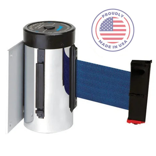 Visiontron Wall Mount Retracta-Belt 700 Series - 10' Belt